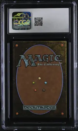 FOREST Fallout Surge Foil CGC 10 Gem Mint MTG [Nostalgium] - Image 2