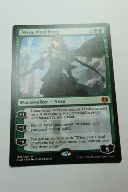 MTG Nissa Vital Force x1- -Kaladesh-Lightly Played - Image 1