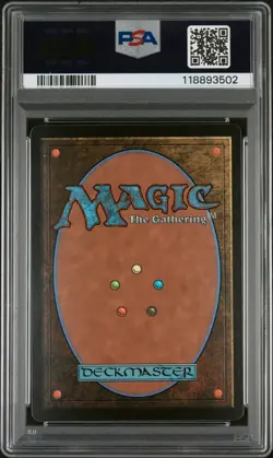 2025 MTG FINAL FANTASY COMMANDER EXTENDED ART-FOIL #0128 WRECKING BALL ARM PSA 9 - Image 2