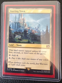 Starting Town Final Fantasy Regular - MTG - Near Mint - Image 3