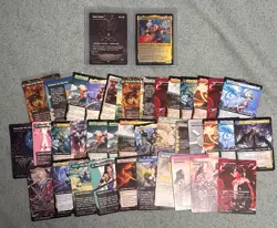 Magic: Final Fantasy Borderless Rare/Common Lot of 40- Pack Fresh! - Image 1