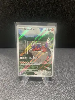 Koraidon 014 Scarlet & Violet Promo Holo Pokemon Card NM/Mint Condition - Image 1