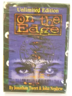 ON THE EDGE Trading Card Game Unlimited Edition Starter Deck 1994 NEW - Image 1