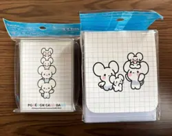 Pokemon Trading Card Game Maushold Sleeves Deck Box Set of 2 NEW from Japan - Image 1