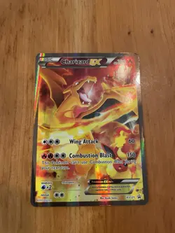 Pokemon TCG Charizard EX Black Star Full Art Holo Promo Card #XY121 - Image 1
