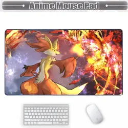 Board Card Game Pokemon Delphox 3818 Gaming Mouse Pad PTCG CCG MTG Play Mat - Image 1