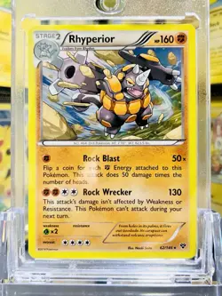 Rhyperior 62/146 Holo Rare Pokemon Card Mint Condition Never Played - Image 1