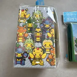 Pikachu Kaiju Mania Pokemon Card Deck Shield & Casae Vintage Nintendo Japanese - Image 4