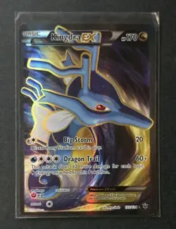 Kingdra EX Fates Collide Holo Full Art Ultra Rare Pokemon TCG Card 122/124 - Image 1