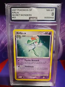Kirlia 53/132 Secret Wonders Regular Pokemon Card AGS 8 NM-MT FREE SHIPPING - Image 1