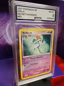Kirlia 53/132 Secret Wonders Regular Pokemon Card AGS 8 NM-MT FREE SHIPPING - Image 2
