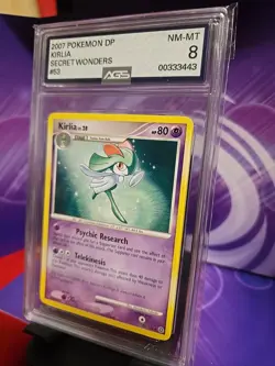 Kirlia 53/132 Secret Wonders Regular Pokemon Card AGS 8 NM-MT FREE SHIPPING - Image 3