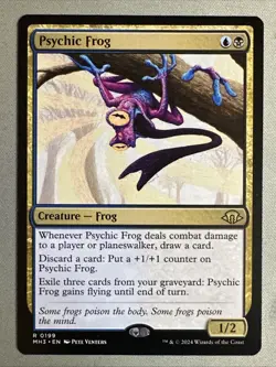 MTG / Psychic Frog / MH3 / #0199 / Regular / Rare / NM - Image 1
