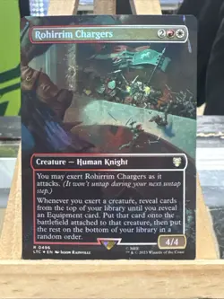 MTG *Rohirrim Chargers Foil X1* (NM) Lord of the Rings Commander Magic - Image 1