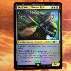 MTG 4 x Foil Legendary Creature Promo FINAL FANTASY Near-Mint!! - Image 5