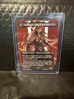 MTG Final Fantasy: Sephiroth, Fabled SOLDIER (0382) (Borderless) Regular - Image 1