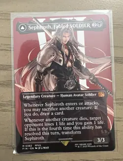 MTG Final Fantasy: Sephiroth, Fabled SOLDIER (0382) (Borderless) Regular - Image 1