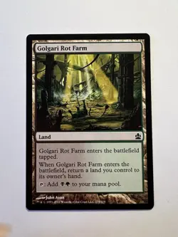 Golgari Rot Farm - MTG Commander 2011 - NM - Image 1