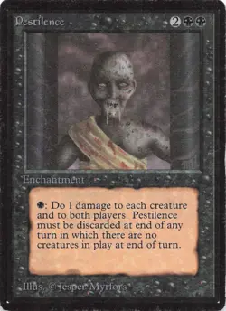 MTG - Pestilence - Beta Edition - Image 1