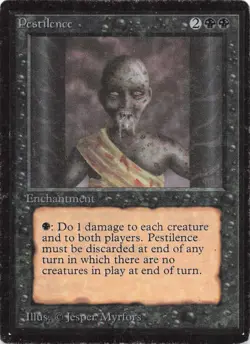 MTG - Pestilence - Beta Edition - Image 1