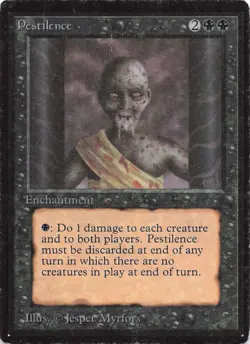 MTG - Pestilence - Beta Edition - Image 1