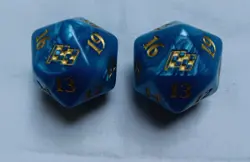 Magic The Gathering MTG Aetherdrift Oversized Spindown Lot of 2 - Image 1