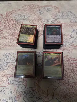 Universes Beyond Warhammer 40K 40,000 Commander Deck Case (Set of 4) MtG *used* - Image 2