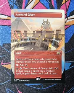 Arena of Glory NM Borderless MTG Modern Horizons 3 MH3 Unplayed Magic Gathering - Image 1