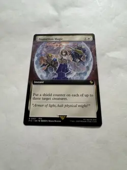 Protection Magic Extended Art - FIC 0107 NM - MTG Magic🔥🔥📦📦🃏🃏 - Image 1
