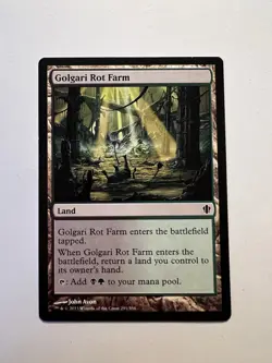 Golgari Rot Farm - MTG Commander 2013 - NM - Image 1