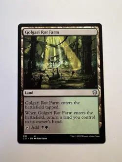 Golgari Rot Farm - MTG Commander 2021 - NM - Image 1