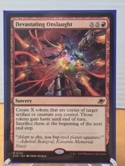 Devastating Onslaught - EOE 0132 - MTG Magic - Image 1
