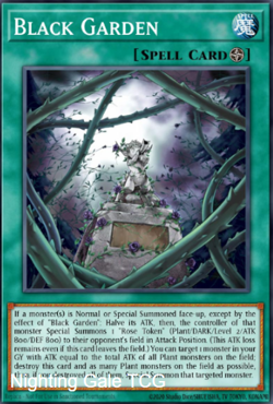 Yugioh! Mega Tins 2025 PREORDER 1x PScR Black Garden - Image 1