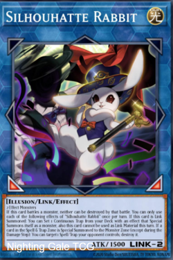 Yugioh! Mega Tins 2025 PREORDER 1x PScR Silhouhatte Rabbit - Image 1