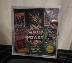 Yu-Gi-Oh! Power Cube Brand New YuGiOh 3 Booster Packs + 5 Rare & 55 Common Cards - Image 1
