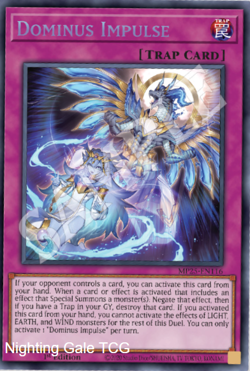 Yugioh! Mega Tins 2025 PREORDER 1x PScR Dominus Impulse - Image 1