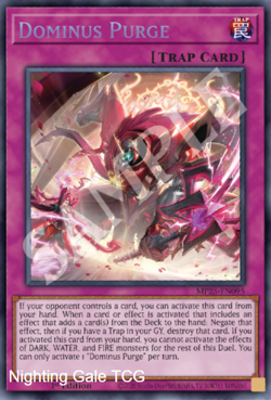 Yugioh! Mega Tins 2025 PREORDER 1x PScR Dominus Purge - Image 1
