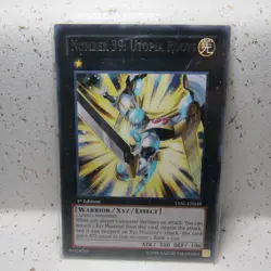 Number 39: Utopia Roots LVAL-EN048 1st Edition Rare Lightly Play Yugioh - Image 1