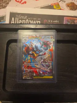(US Seller) Mega Lucario ex SAR 088/063 Mega Brave M1L Pokemon Card Japanese - Image 1