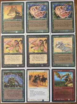 Lot Of 161 VTG 1990s Magic The Gathering MTG Rare & Useful Cards NM/LP Early Set - Image 3