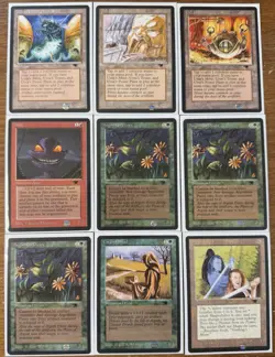 Lot Of 161 VTG 1990s Magic The Gathering MTG Rare & Useful Cards NM/LP Early Set - Image 5