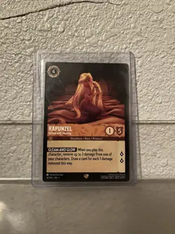Rapunzel: Gifted with Healing Playset with Four Cards, 18/204, the First Chapter - Image 1