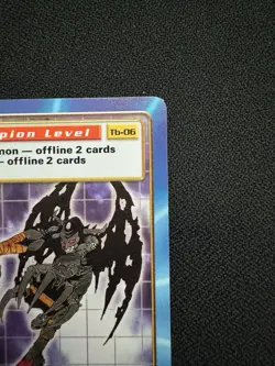 Devimon TB-06 Digimon Card 2000 Taco Bell Promo Vintage Rare NM Condition - Image 2