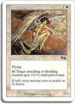 Angelic Page Battle Royale NM White Common MAGIC THE GATHERING CARD ABUGames - Image 1