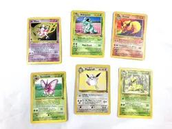 Pokemon Card Jungle Set Lot Rare Holo Mr Mime Flareon Nidoqueen Holo Rare - Image 1