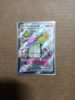 Skeledirge ex SVP 81 Scarlet & Violet Full Art Black Star Promo Pokemon Card NM - Image 1