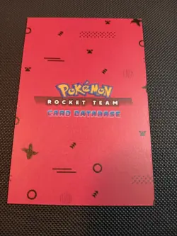 Pikachu Poncho Gyarados Blue Holo Team Rocket Card Database Peru - Image 2