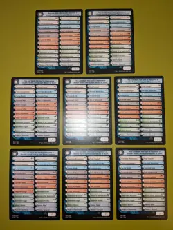 8 Double Faced Checklist Card Token Shadows over Innistrad CH1 MTG 8 - Image 1