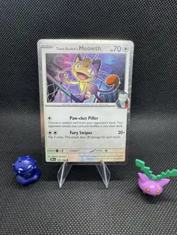 Team Rocket's Meowth (Cosmos Holo) 149/182 Miscellaneous Cards & Products Holo - Image 1