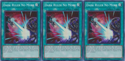 Dark Ruler no More - Playset 3 Cards - RA01-EN060 - Super Rare - Yugioh - Image 1